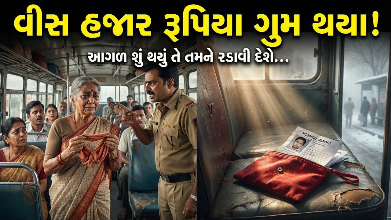 20 હજાર રૂપિયા ગુમ થયા..😱 આગળ શું થયું🔥moral story in gujarati|motivational story in gujarati 