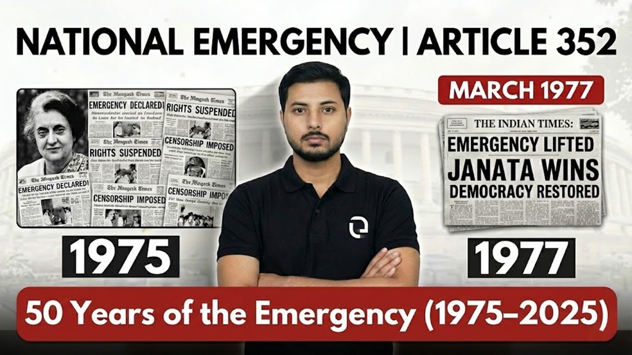 Article 352 National Emergency | 42nd and 44th Amendment of Indian Constitution