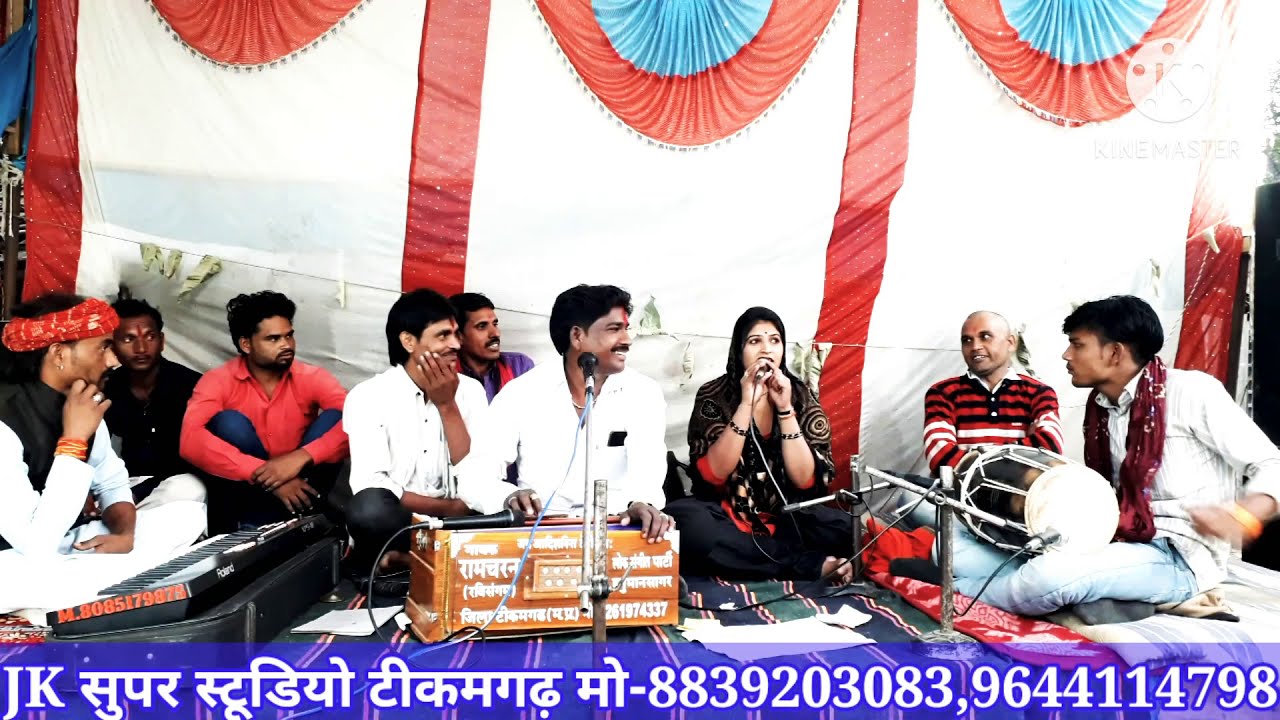 दशहरा कार्यक्रम हनुमानसागर गायक-राजू कुशवाहा एंड रीना भारती