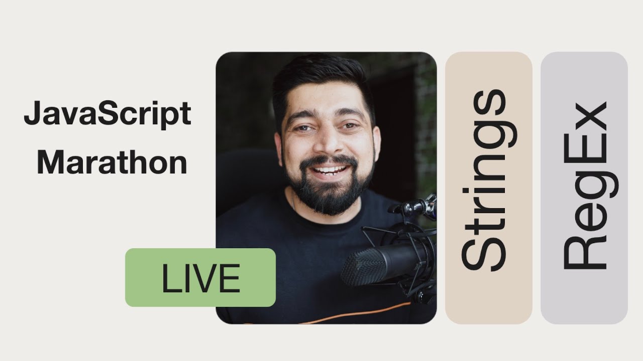 Javascript Marathon | Strings and Regex