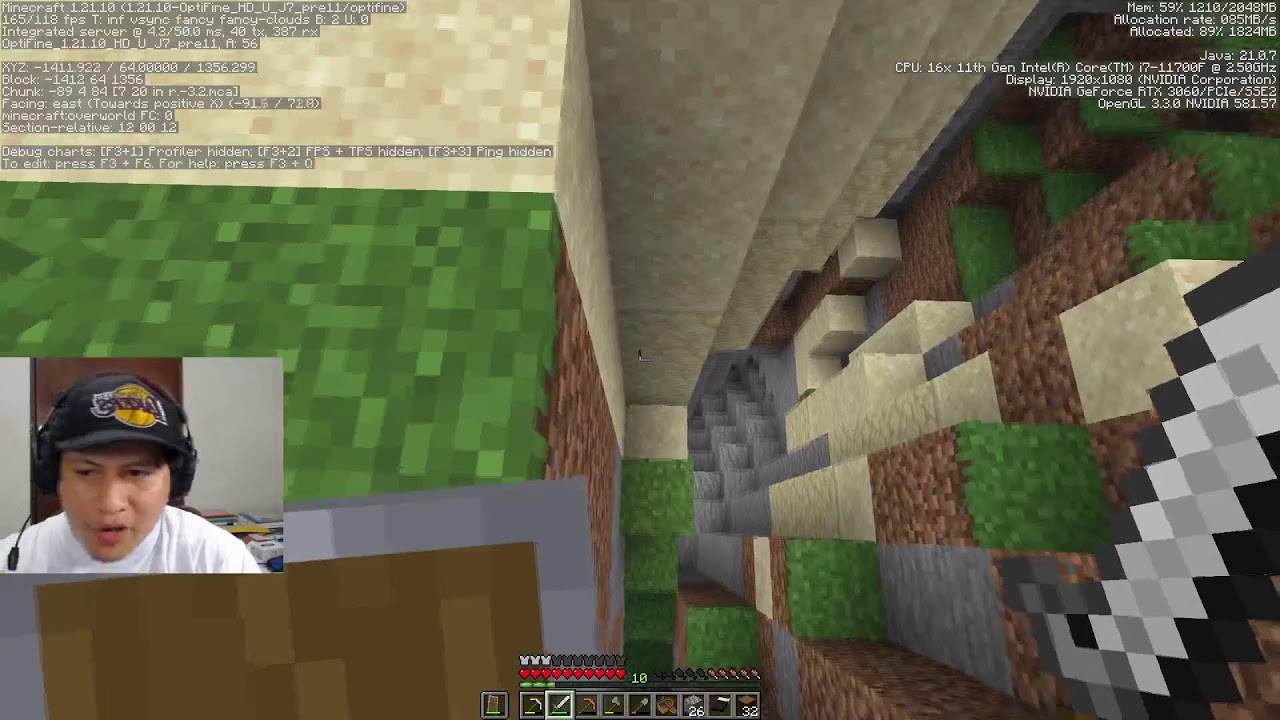 Genshin luego 1er día en Minecraft