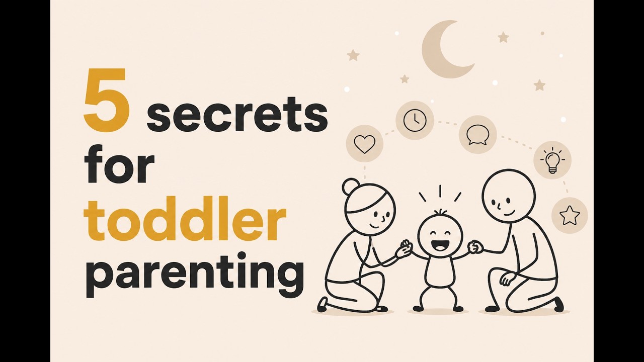5 Tips to make parenting a TODDLER easie r!