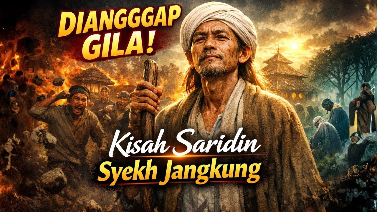 Dihina Sebagai Orang Gila, Saridin Justru Diangkat Jadi Wali Besar Jawa | Saridin Syekh Jangkung
