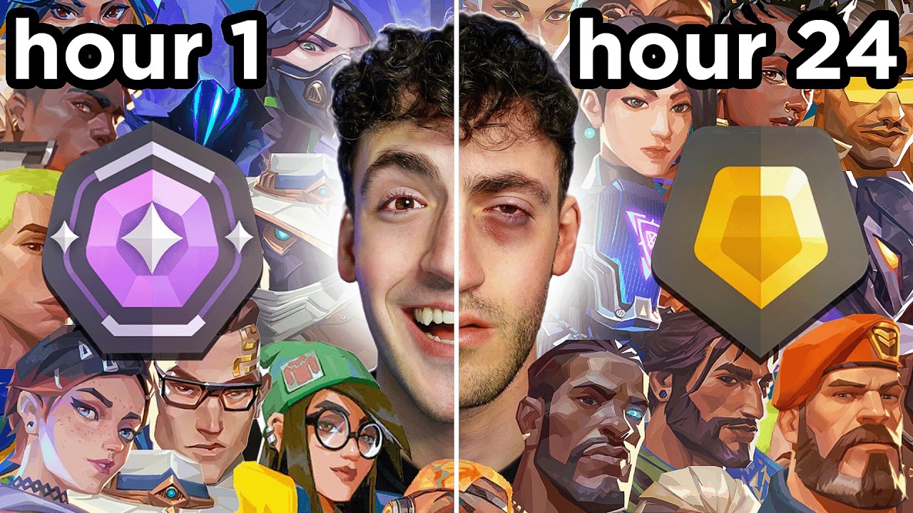 I Filled in Valorant Ranked for 24 Hours Straight