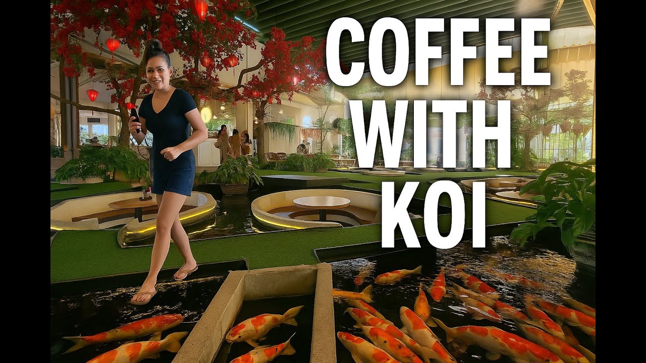 Coffee with Koi 🐟☕ | A Unique Caf&eacute; Experience in [Ho Chi Minh City]