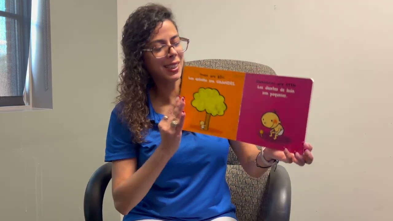 Reading Big Little/Grande pequeño with Ms. Jennifer