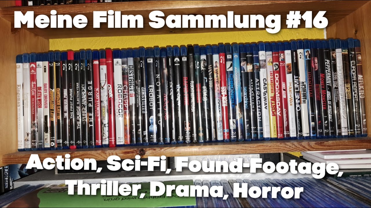 Meine Film Sammlung #16 I Action, Sci-Fi, Found-Footage, Thriller, Drama, Horror I