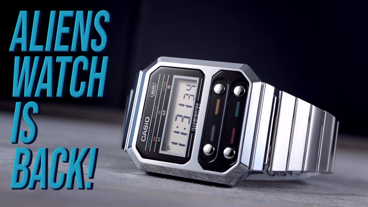 Casio A100 Дань уважения классическому F100 из фильма &laquo;Чужие&raquo;