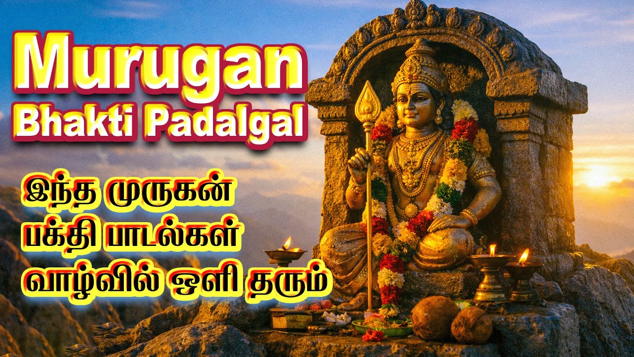 இந்த முருகன் பக்தி பாடல்கள் கேட்டால் அருள் கிடைக்கும் 🙏 | Murugan Bhakti Padalgal