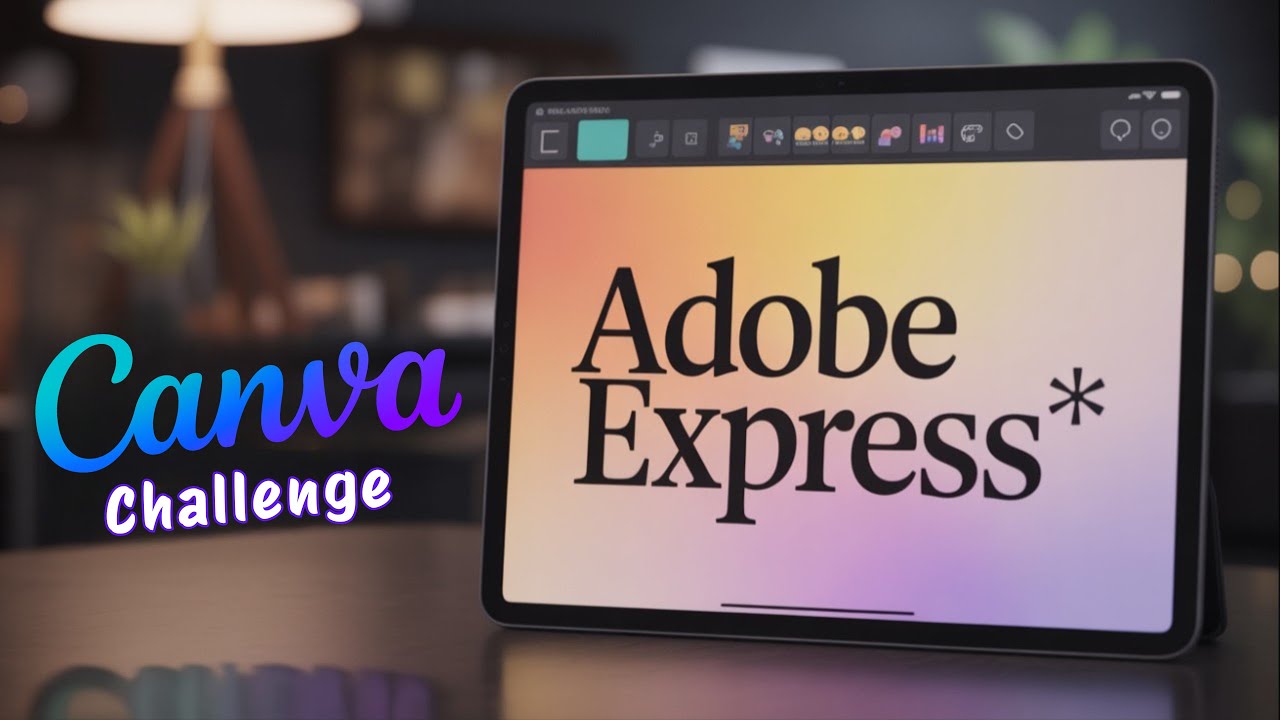 Testing Canva with Adobe Express Effects...Here's What Happened🎨FULL Series