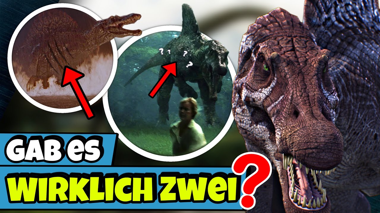 Gab es in Jurassic Park 3 zwei Spinosaurus? Die Beweise werden dich schockieren! | #reupload