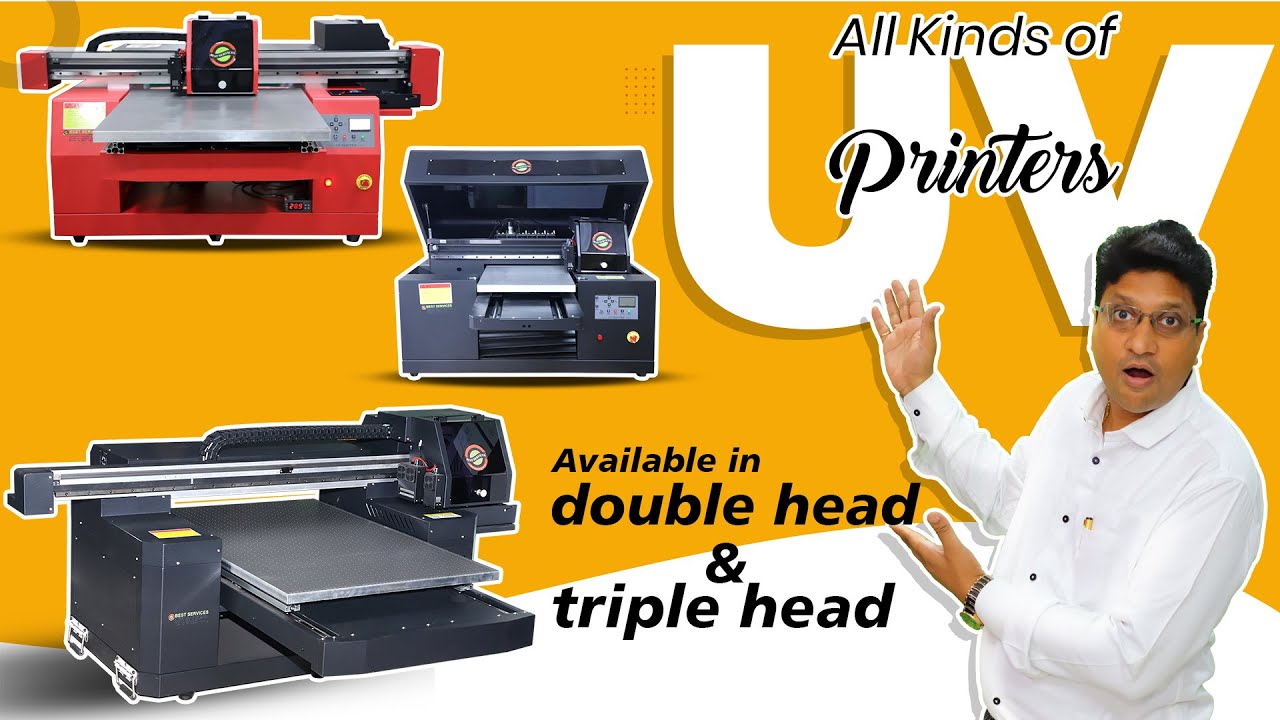 UV Printers | Double head printer | Tripple head printer | UV Flatbed Printers | 8377907080