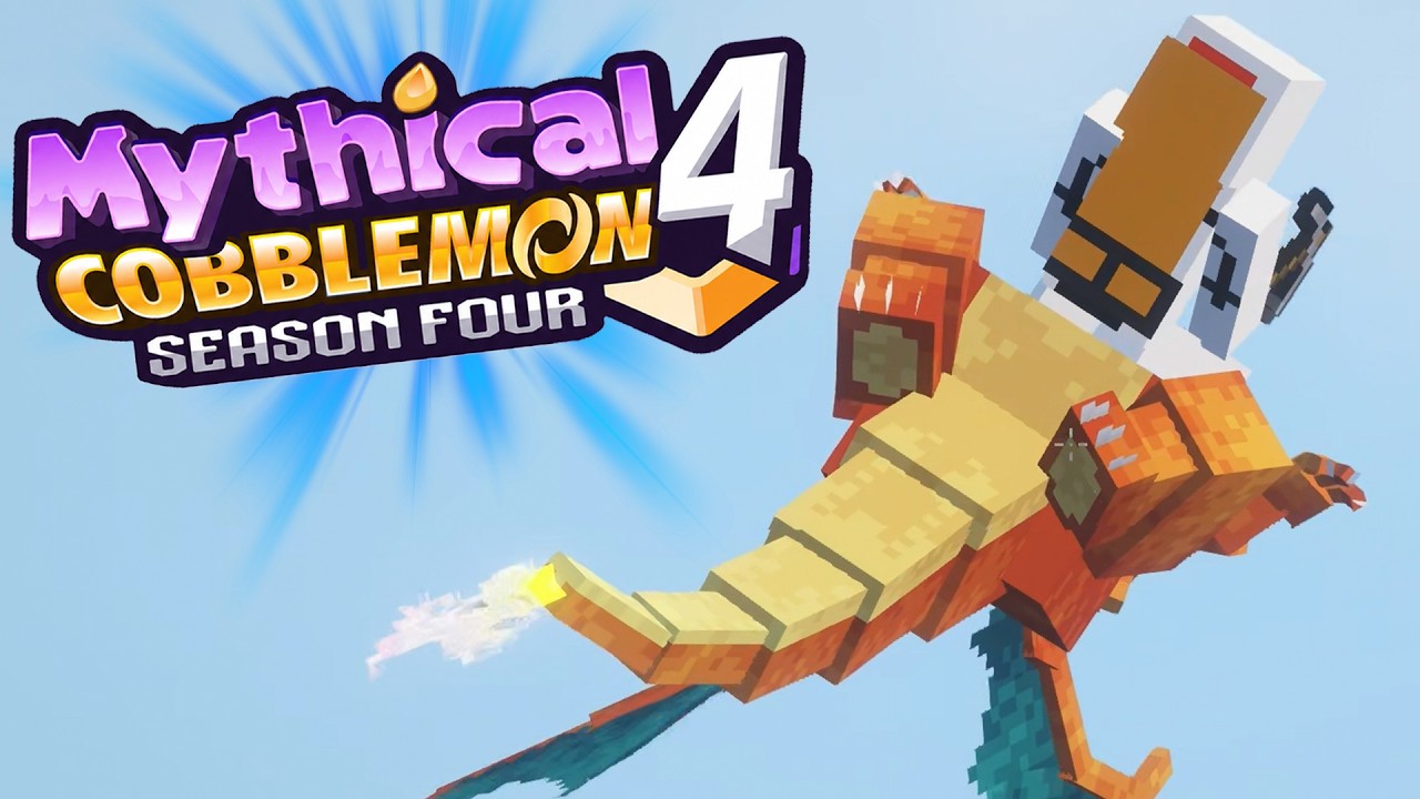 WE CAN RIDE POK&Eacute;MON NOW | Mythical Cobblemon S4 EP1 (Minecraft Pok&eacute;mon Mod)