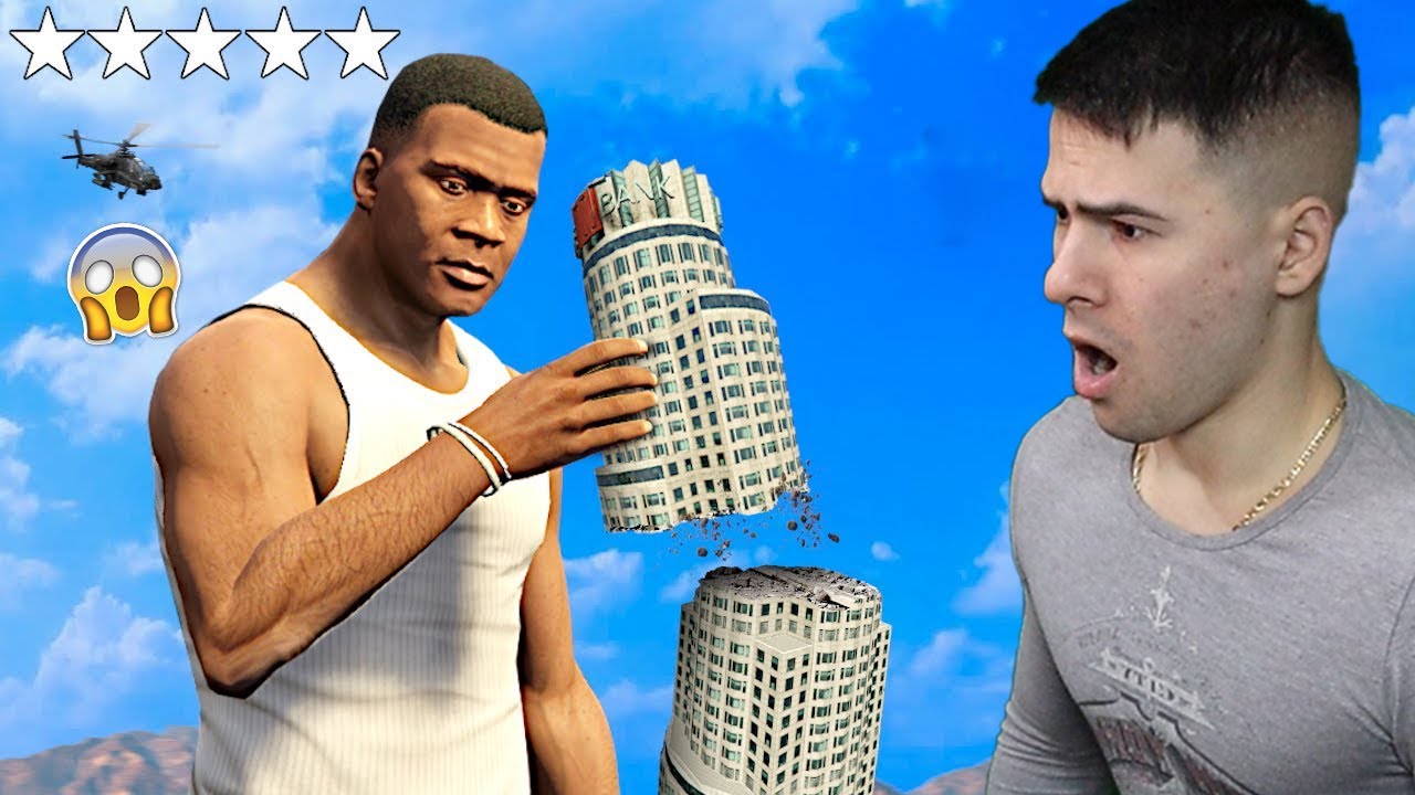 СТАНАХ ГИГАНТ?😨 GTA 5, НО ИГРАТА Е ПОБЪРКАНА! 🤢