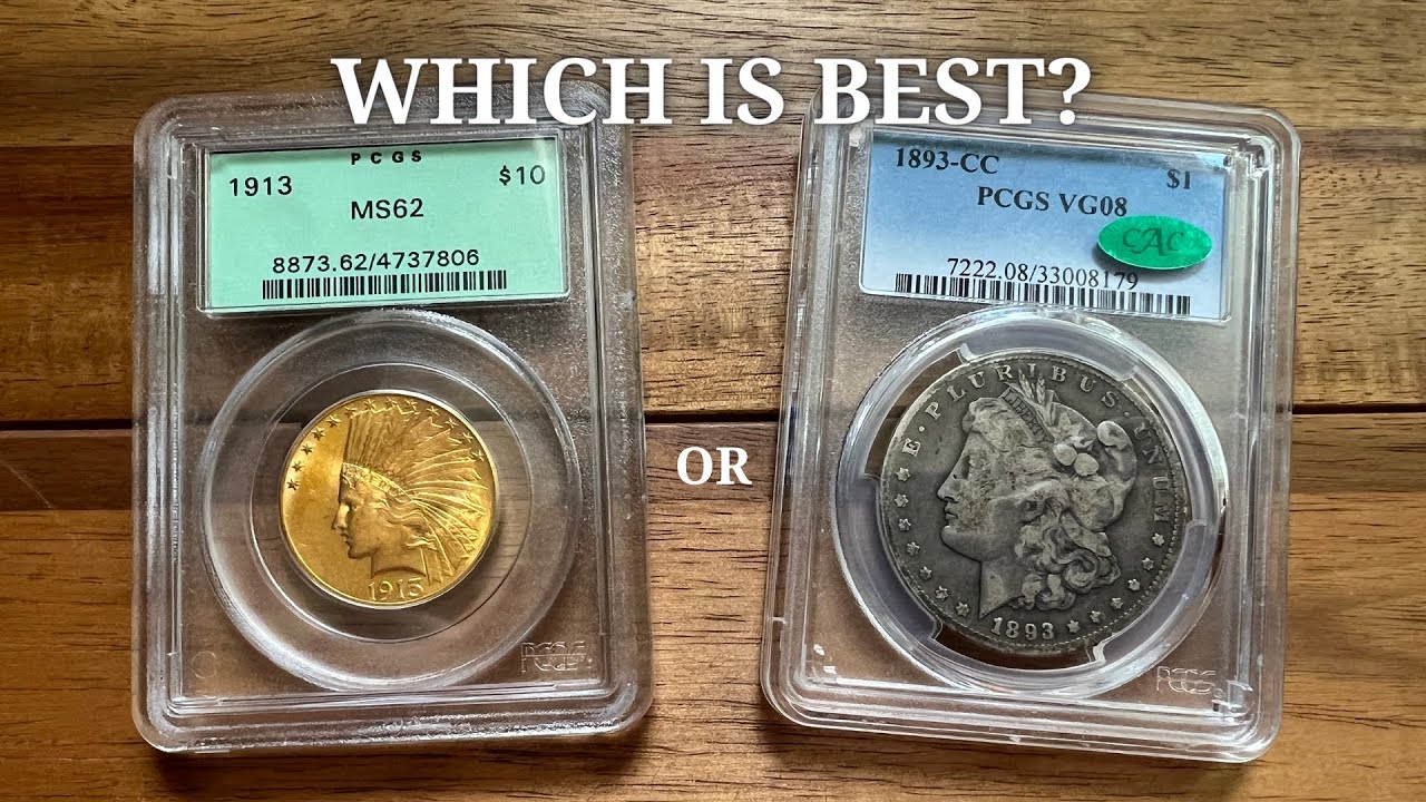 Rare Gold Coins vs. Rare Silver Coins; Which is BETTER?
