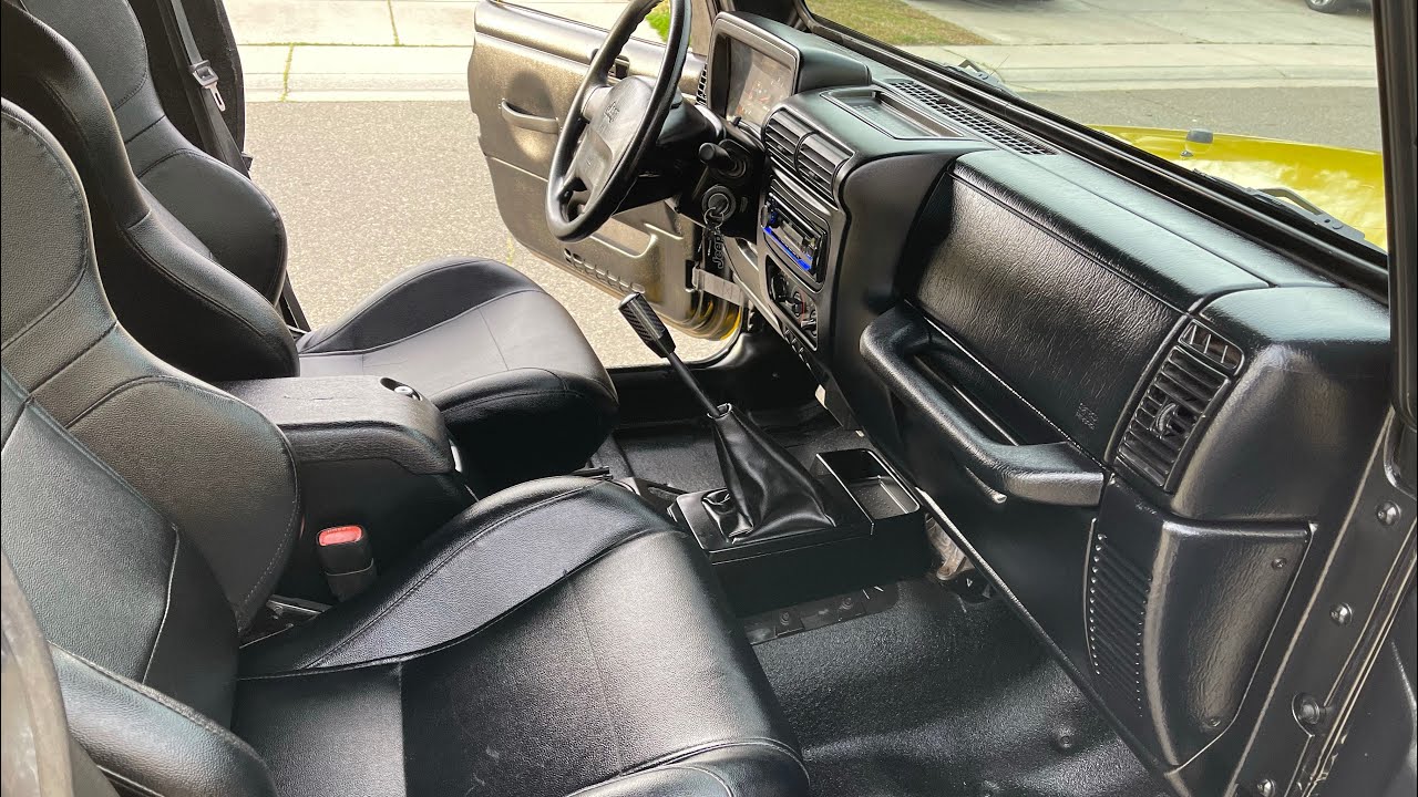Restore the interior￼ on the jeep