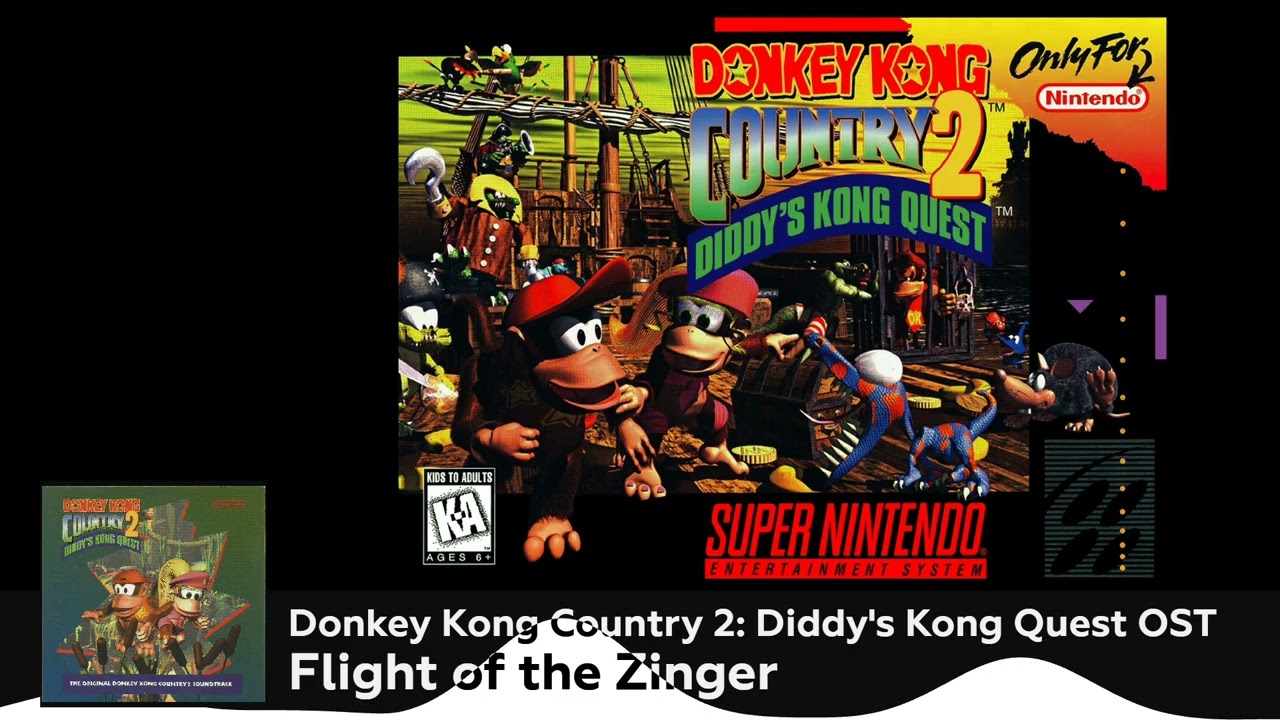 Donkey Kong Country 2 OST - Flight of the Zinger
