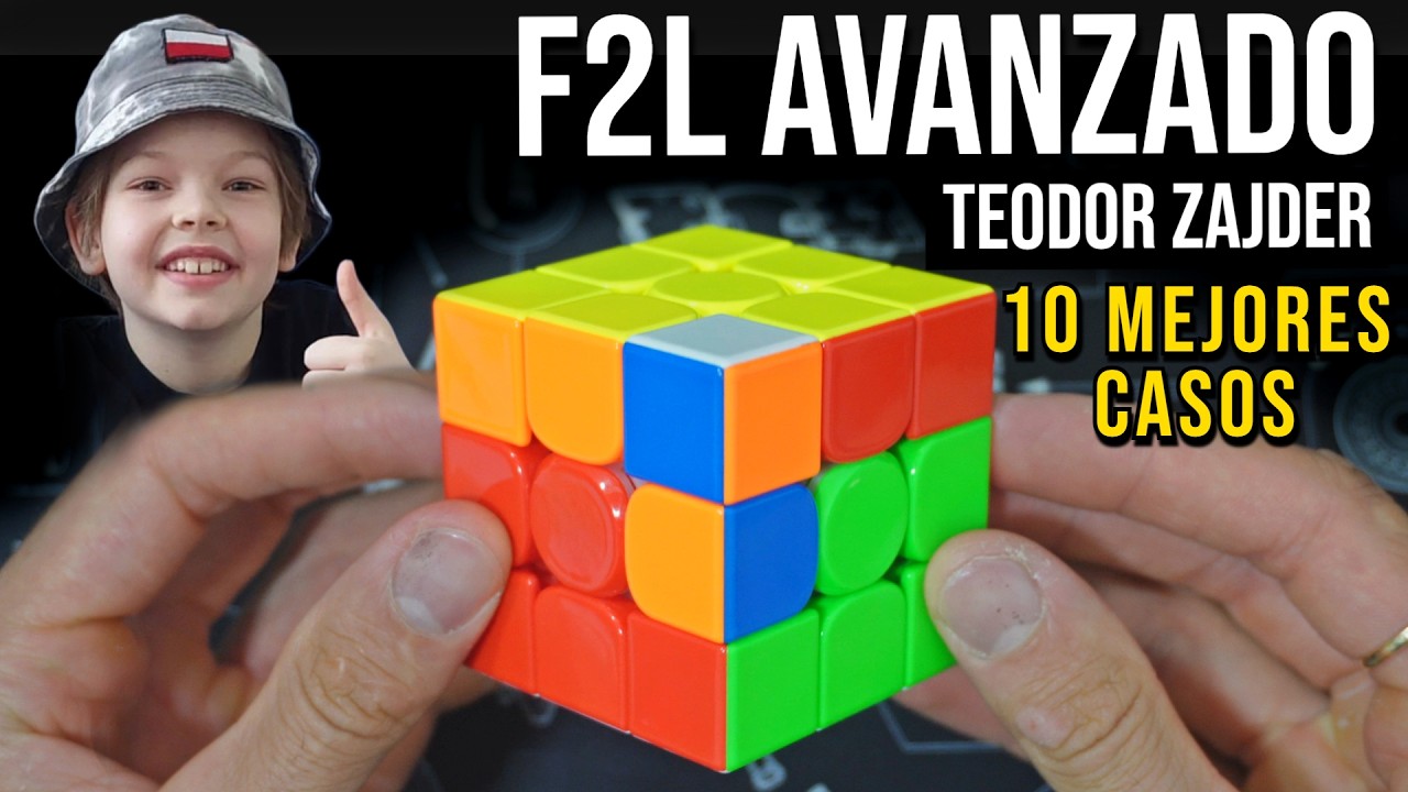 F2L AVANZADO Los 10 mejores CASOS de TEODOR ZAJDER 🔥 Friki por Accident 🤠
