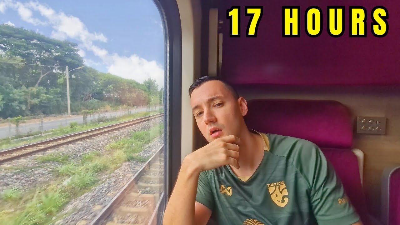 1st Class Overnight Sleeper Train In Thailand 🇹🇭 (Bangkok - Hat Yai)