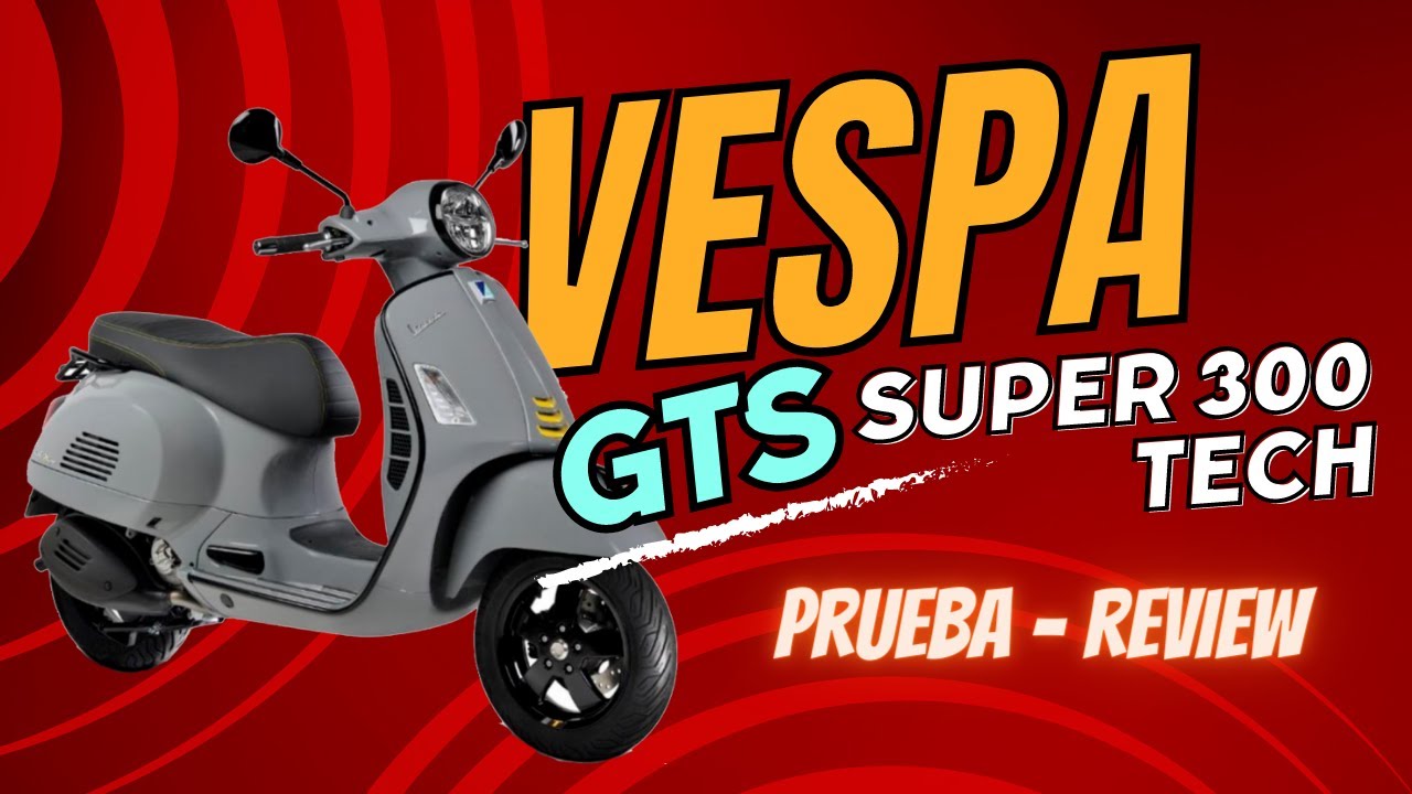 Rodando con la Vespa GTS Super 300 Tech 2023 / SuperMotor.Online