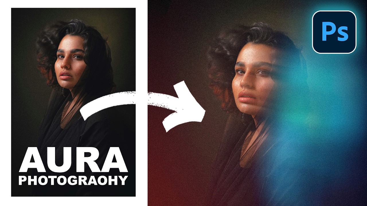 Единственный эффект, необходимый каждому портретному фотографу | Эффект ауры | 7-минутный урок