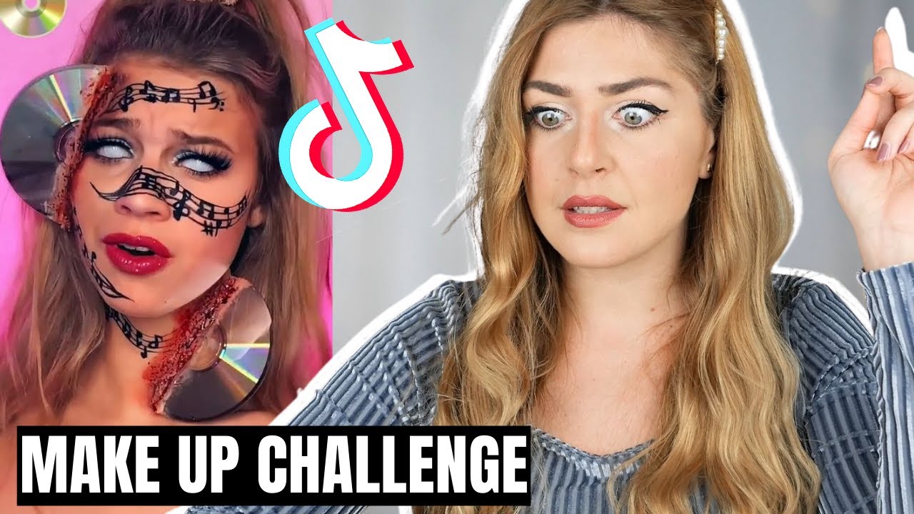 MAKE UP CHALLENGE di Tik Tok da PAURA 😱 Reaction compilation Senza Trucco #beauty #hacks
