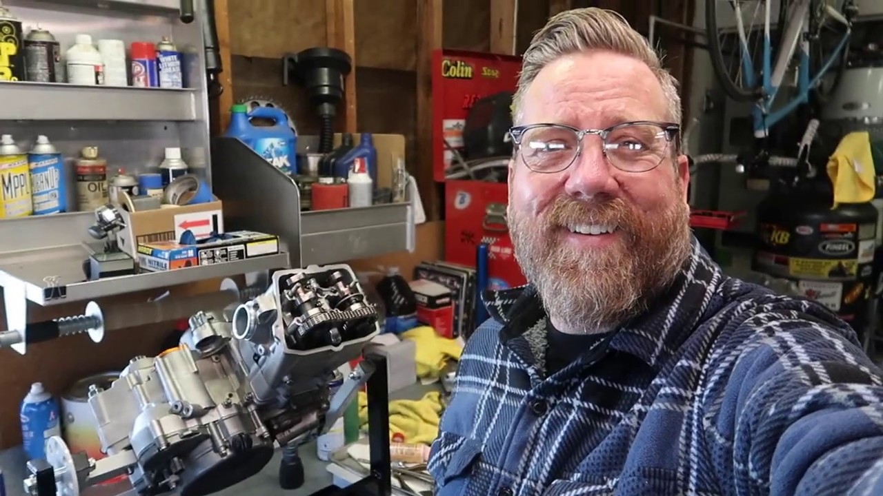2008 KTM 250XCF Engine rebuild part 3