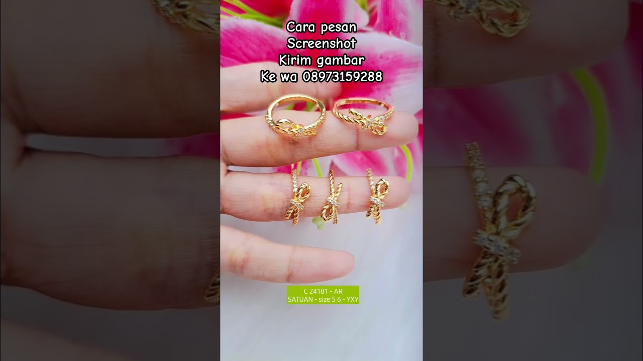 Cincin fleksibel xuping #cincinmurah #cincinmurah