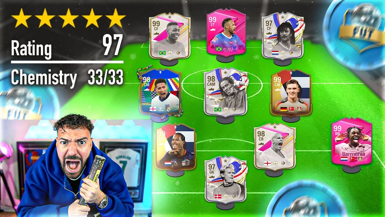 🚨OMG 99 RATED!! 130 RATED FUT DRAFT CHALLENGE EA FC 24 😱 🔥