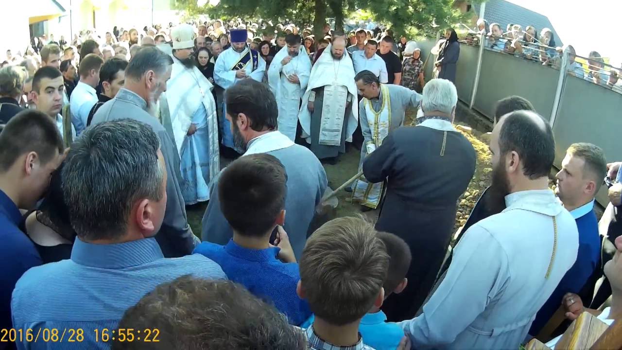 Погребеніє о. Ніколая Зеленяка в с. Чумальово.