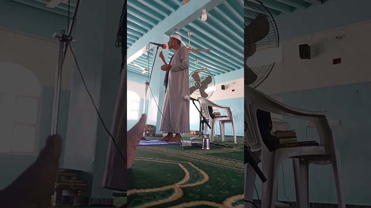 كلمه السيد عمر ابراهيم ماس القديمي في مسجدجول العرق 