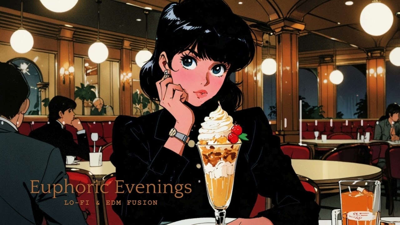 【作業用BGM】Euphoric Evenings: Lo-Fi & EDM Fusion