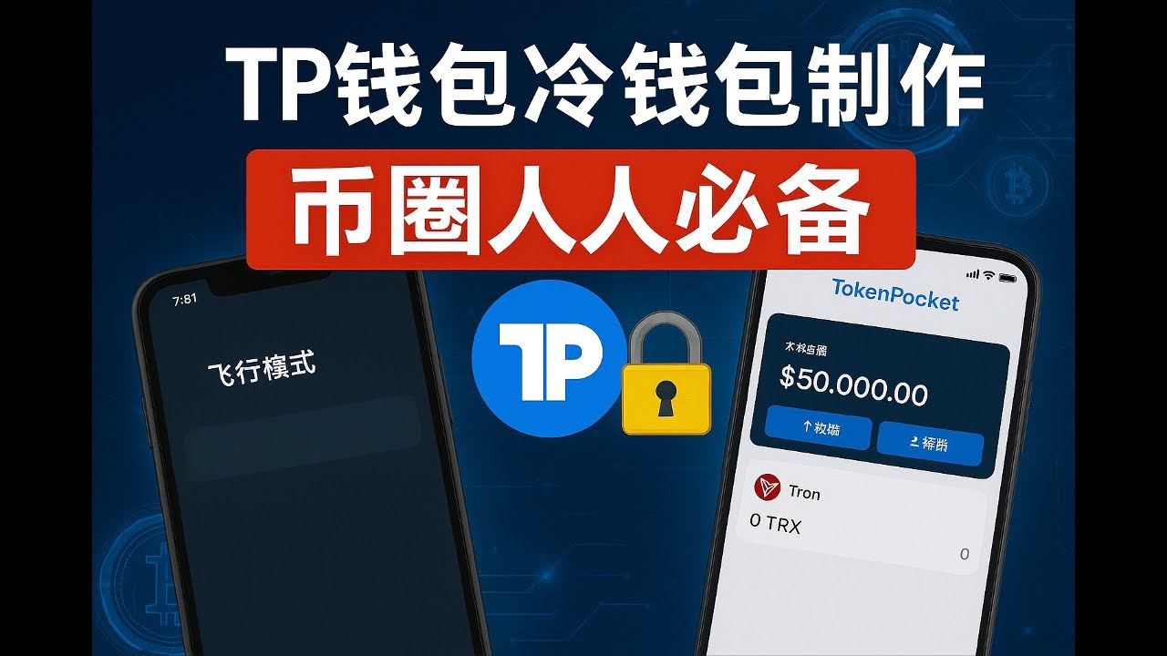 TP冷钱包制作简单，安全度高，币圈必备
