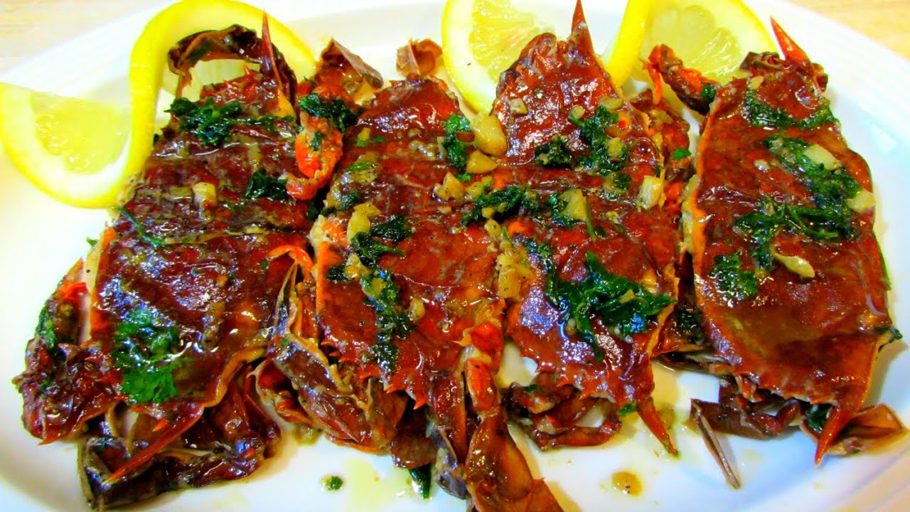 Sautéed Soft Shell Blue Crabs