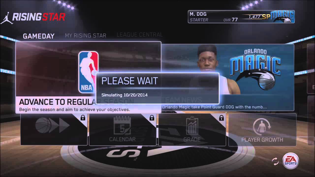 NBA LIVE 15 - The Draft