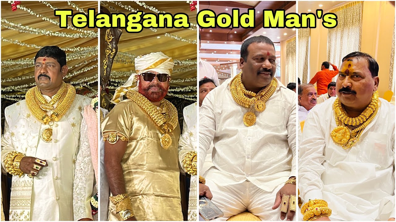 Durgam Shravan Kumar Daughter Marriage | Telangana Gold Man Durgam Shravan Kumar