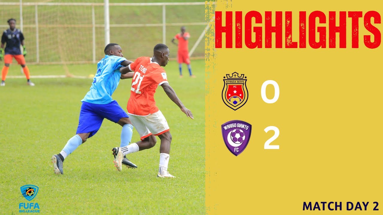 Kiyinda Boys Vs Wakiso Giants | Highlights