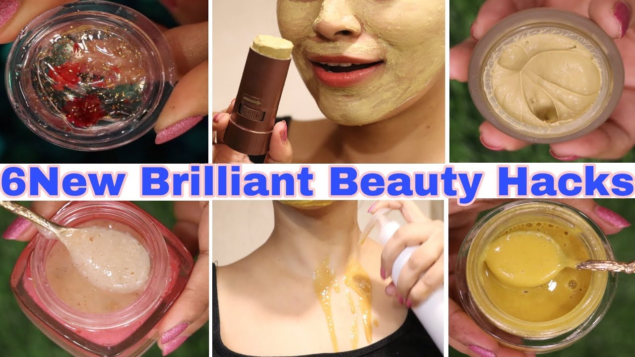6 Unseen Brilliant Beauty Hacks🙆🏻‍♀️Homemade Body Polishing & Makeup Products|BeNatural