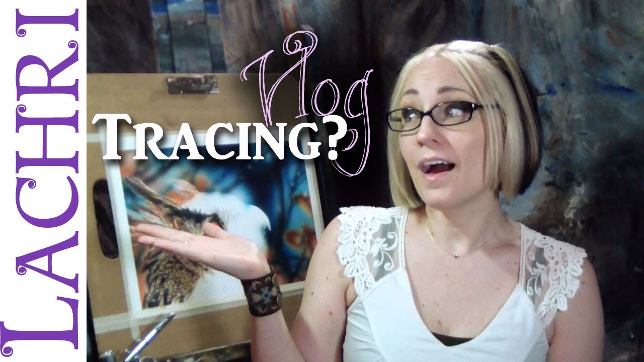 Artist Vlog - Is it ok to trace?  -  Lachri