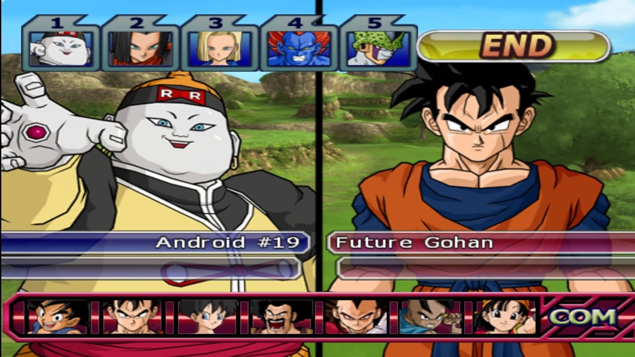 Dragon ball BT3 androides vs gohan do futuro red potara (o audio some na metade mas esquece)