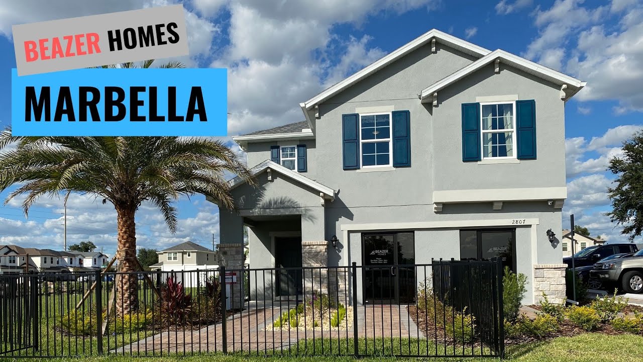 Tour Casa Nueva en Kissimmee, FL | Beazer Homes | Marbella | Orlando Property Tours