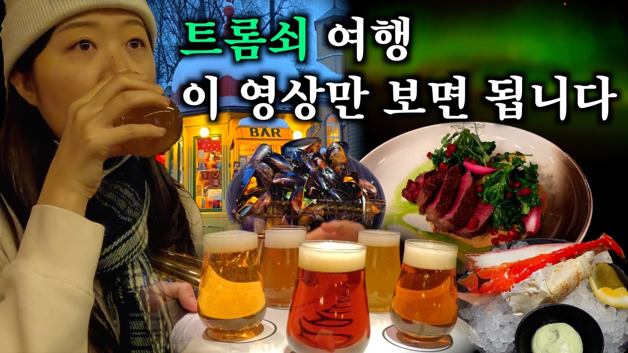 [🇳🇴4/4] 트롬쇠 오로라 여행 이 영상만 보시면 됩니다 (노르웨이 트롬쇠 여행)