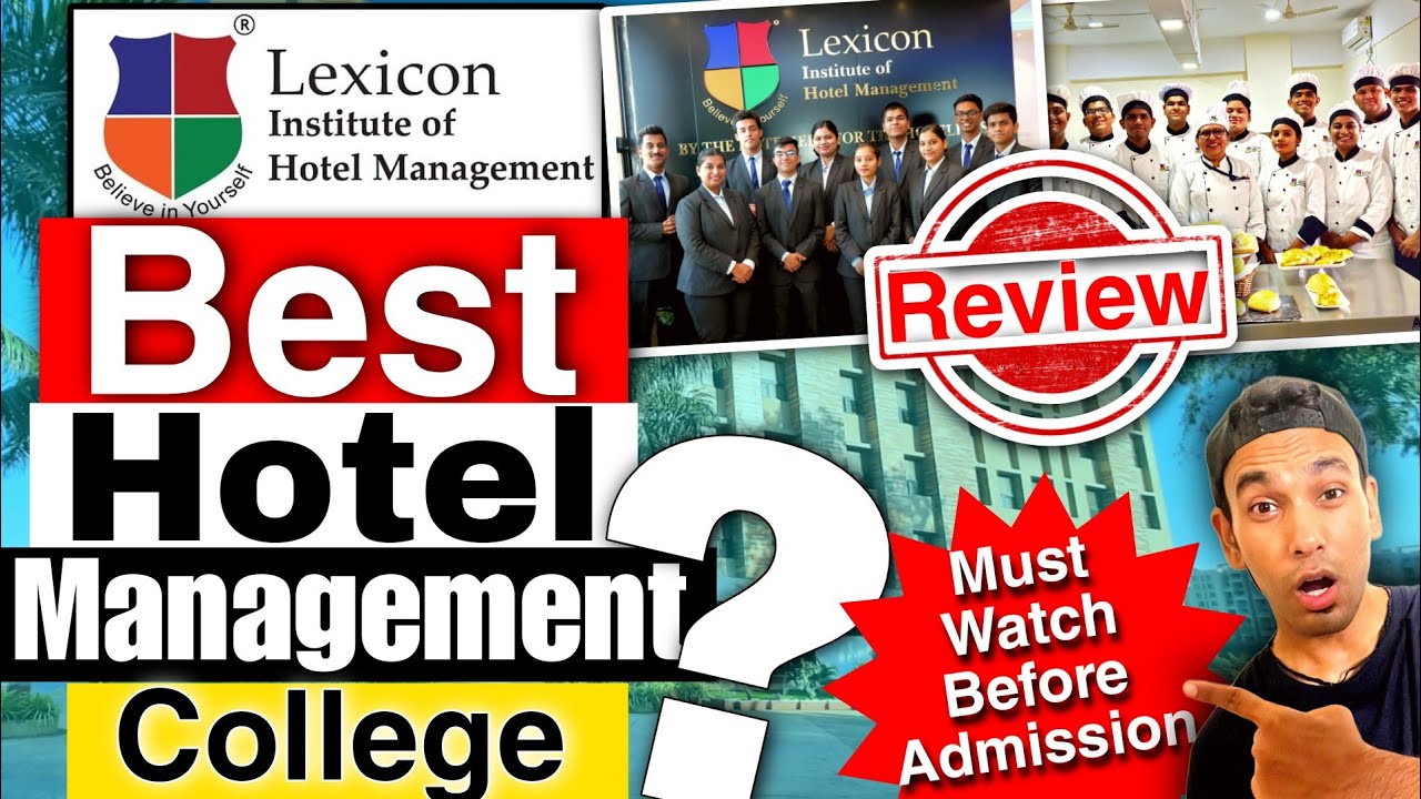 क्या ये है Best Hotel Management College?| Lexicon IHM Review| Hotel Management college Review 2024|