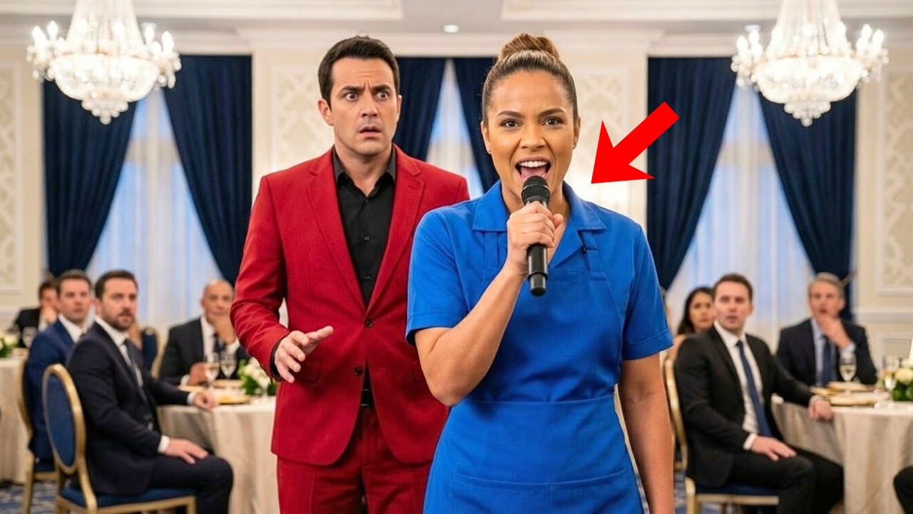 “CANTE PRA EU RIR!” — ZOMBOU O EMPRESÁRIO MILIONÁRIO… MAS A FAXINEIRA SILENCIOU O SALÃO