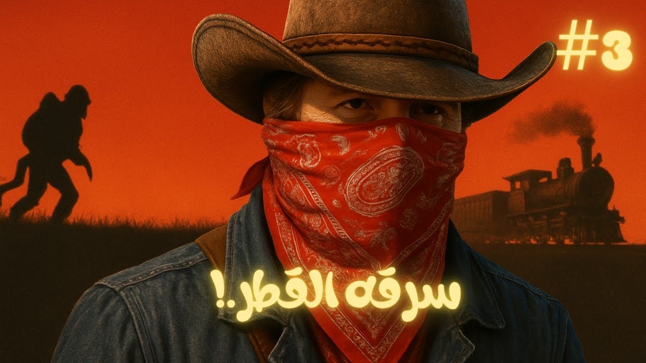 سرقه القطر🤫🚂|3#|RDR