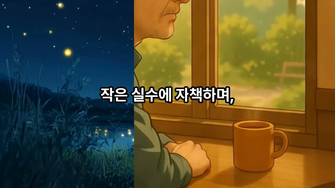 #자신에게 격려 #음악 차한잔의 여유#명상영상 #밤하늘 #반딧불이 #감성힐링 #차한잔의명상 #고요한시간 #별명상 #감성배경음악 #자기전영상