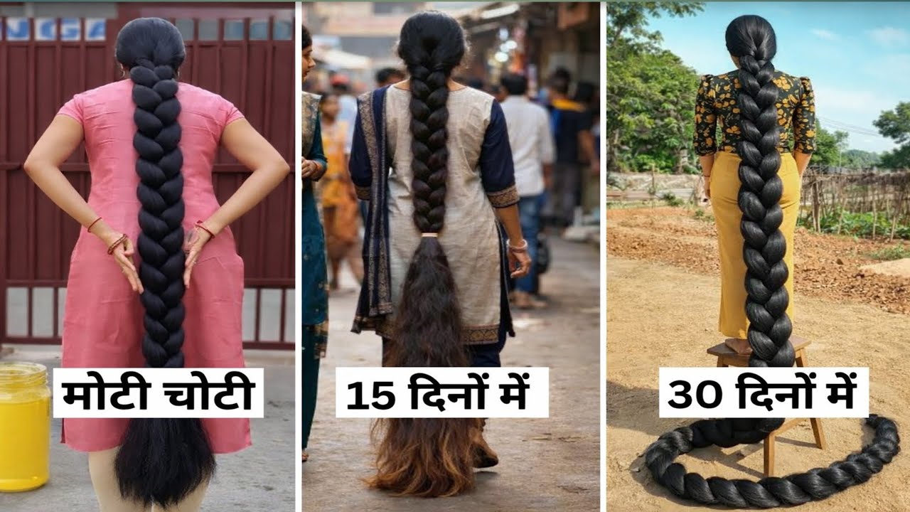 रात में सोने से पहले 15 दिनों तक ये तेल बालों में लगाकर देखो, पतले बाल मोटे/लंबे/घने हो जायेंगे,Hair