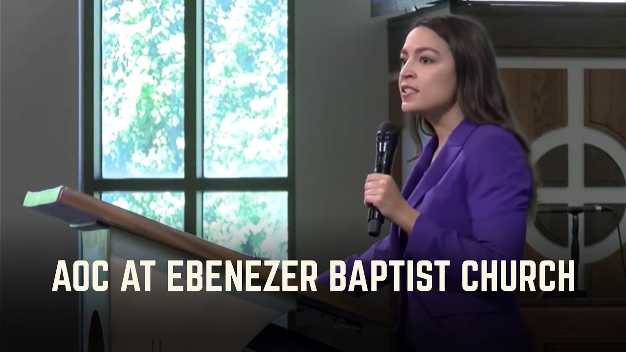 AOC at Ebenezer Baptist Church.