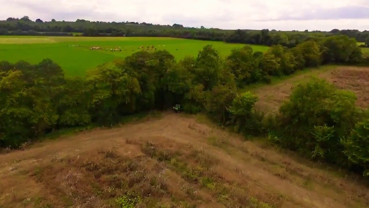4x4 offroad jeep on drone