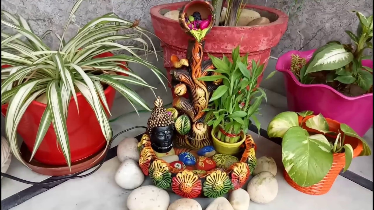 DIY fountain..घर में आसानी से बनाएं सुन्दर फाउंटेन ..जो बन जाए मिनटों में😲